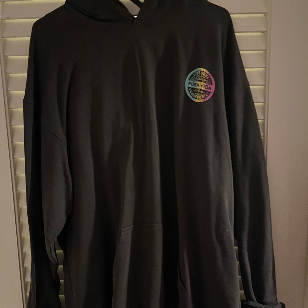 Pura Vida Charcoal Hoodie for women